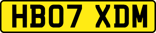 HB07XDM