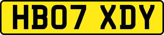 HB07XDY