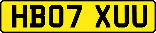 HB07XUU