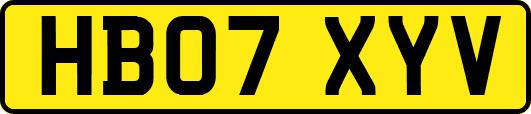 HB07XYV