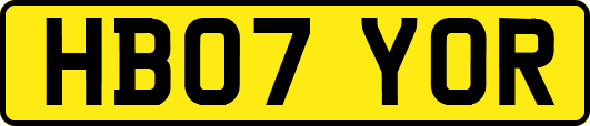 HB07YOR
