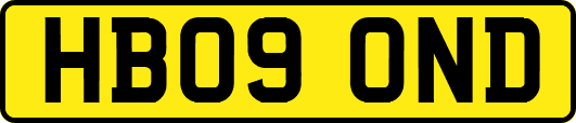 HB09OND