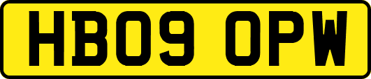 HB09OPW
