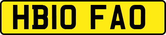 HB10FAO