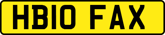 HB10FAX