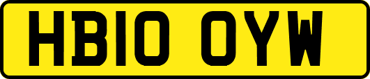 HB10OYW