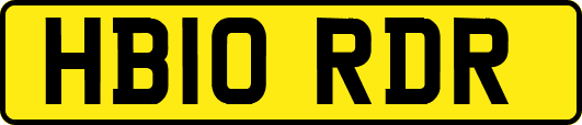 HB10RDR
