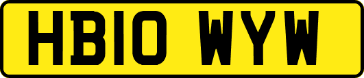 HB10WYW