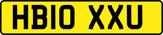 HB10XXU