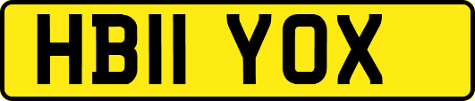 HB11YOX