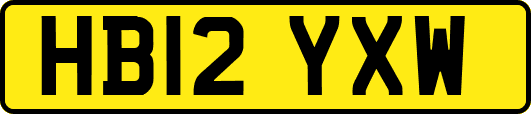 HB12YXW