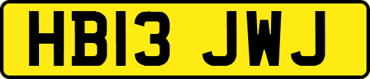 HB13JWJ
