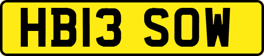 HB13SOW