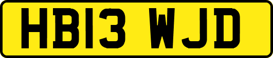 HB13WJD