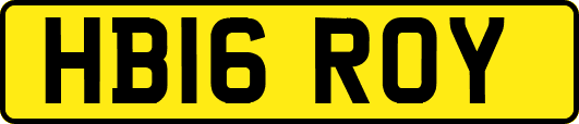 HB16ROY