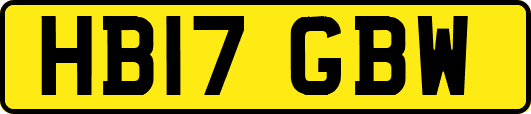 HB17GBW