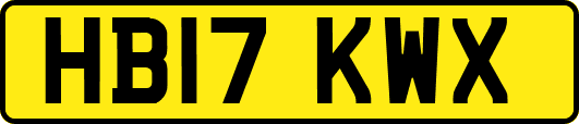HB17KWX