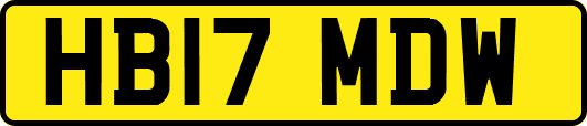 HB17MDW