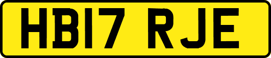 HB17RJE