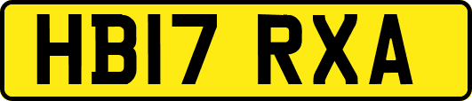 HB17RXA