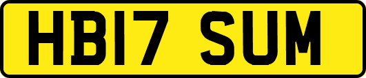 HB17SUM