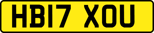 HB17XOU