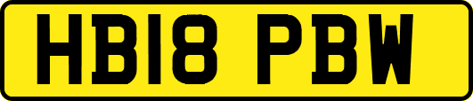 HB18PBW