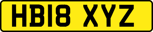 HB18XYZ