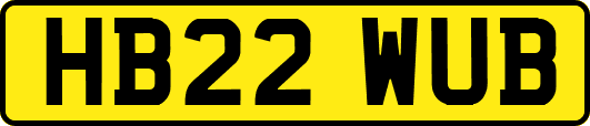 HB22WUB