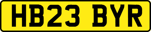 HB23BYR