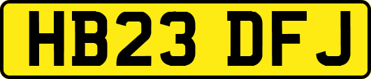 HB23DFJ