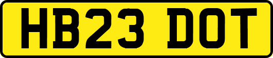 HB23DOT