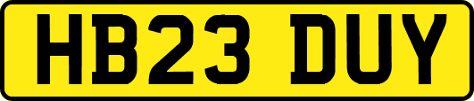 HB23DUY