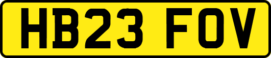 HB23FOV