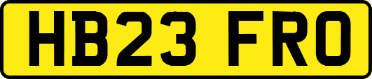 HB23FRO