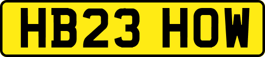 HB23HOW