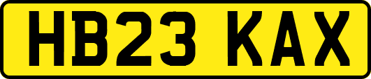 HB23KAX
