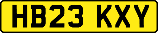 HB23KXY