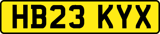HB23KYX