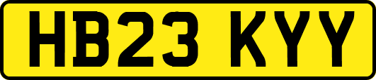 HB23KYY