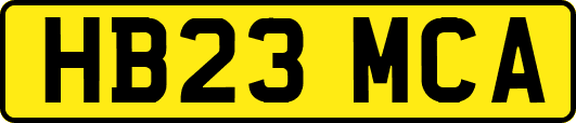 HB23MCA