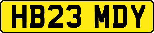 HB23MDY