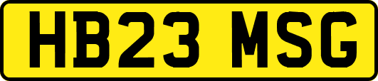 HB23MSG