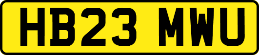 HB23MWU