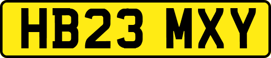 HB23MXY