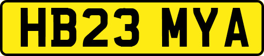 HB23MYA