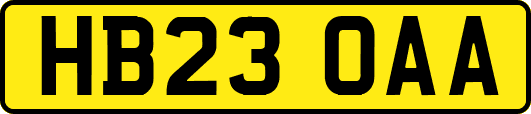 HB23OAA