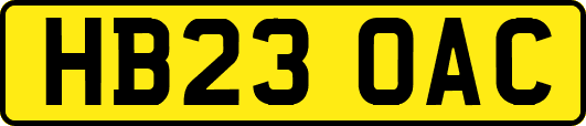 HB23OAC