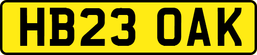 HB23OAK