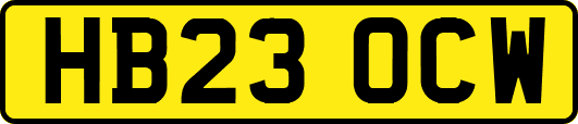 HB23OCW